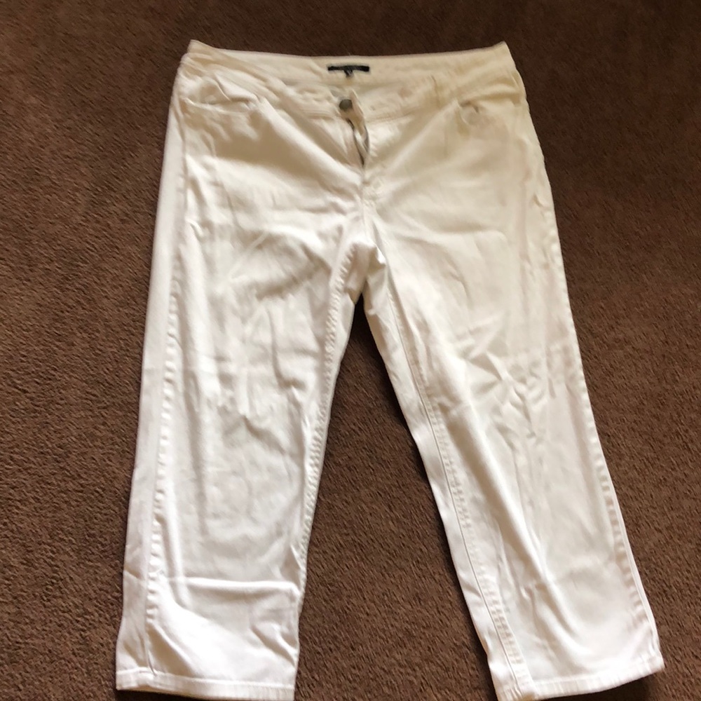 White capris